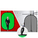 Portable Green Screen - 2 in 1 Double Sided Pop Up Collapsible Backdrop for Photo, Video Shooting, Live Streaming & Gaming - Gear Elevation