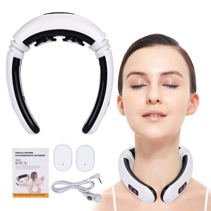 ReliefPro™ New 6-Mode Magnetic Portable Neck Massager - Gear Elevation