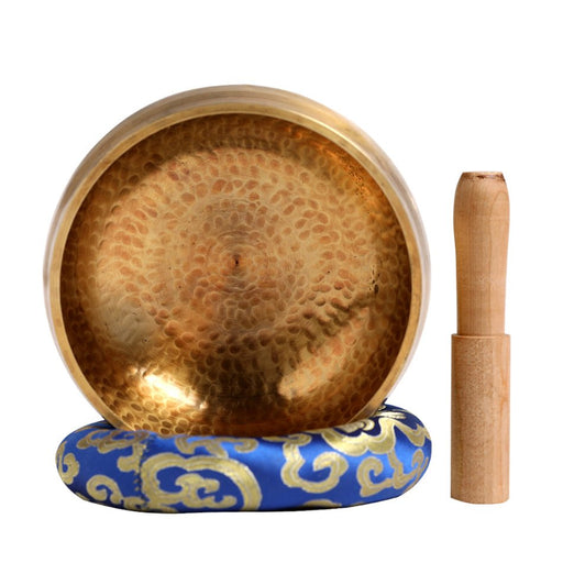 Silent Mind Tibetan Singing Bowl Set Antique Design - Gear Elevation