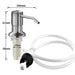 Sink Soap Dispenser Stainless Steel Extension Tube Kit for Liquid Soap Kitchen Sink Bathroom - Gear Elevation