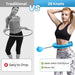 Smart Hoop Weighted Fit for Adults Weight Loss - 2 in 1 Fitness Massage - Gear Elevation