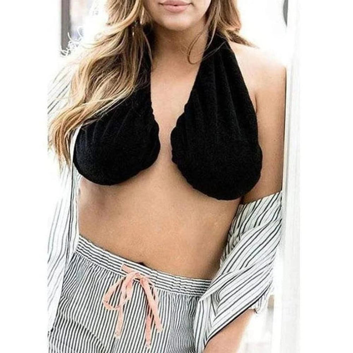 Soft & Cozy Terry Towel Bra - 100% Cotton Material - Gear Elevation