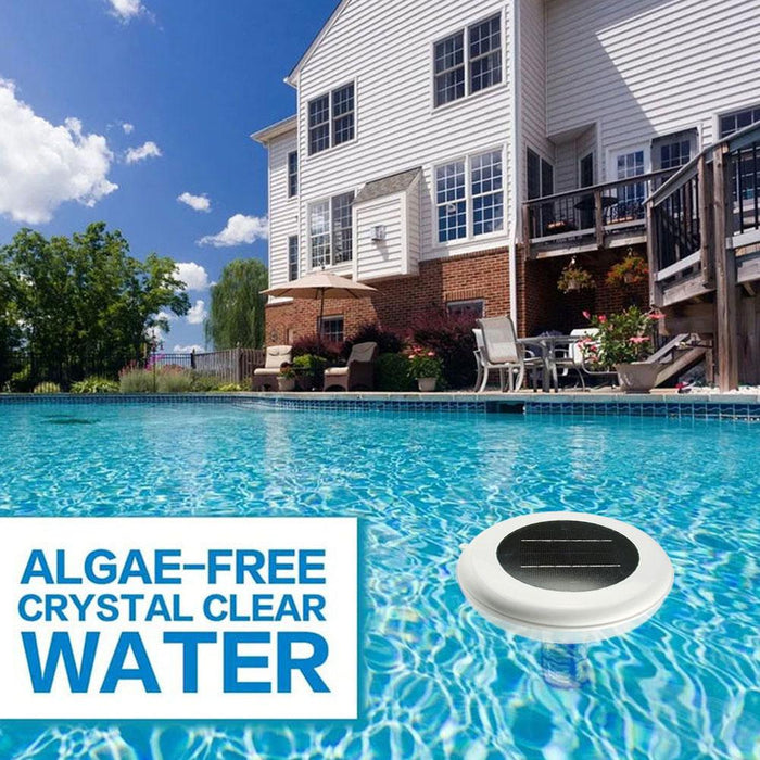 Solar-Powered Pool Ionizer - up to 85% Less Chlorine - Gear Elevation