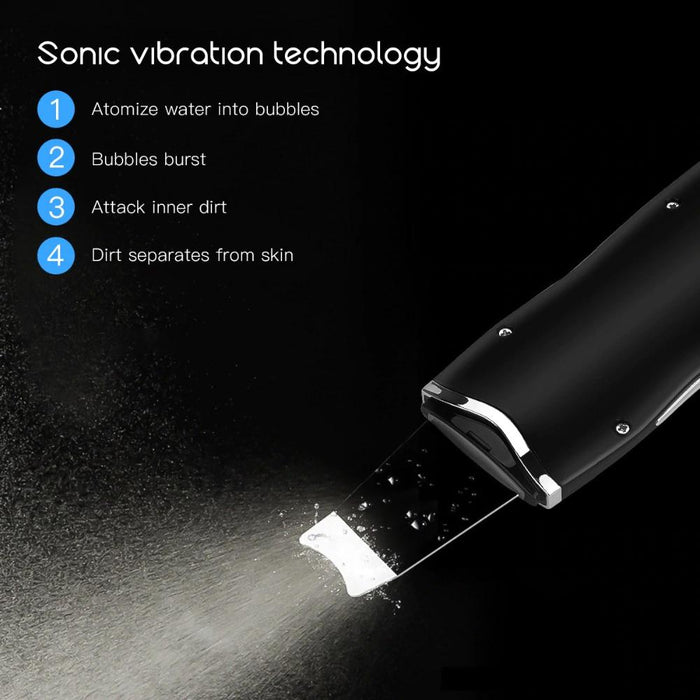 Ultrasonic Skin Scrubber Beauty Device - Gear Elevation