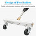 Undercarriage Pressure Washing Attachment - Under Car Washer with Swivel Wheels - Gear Elevation