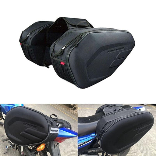 Universal Frameless Motorcycle Saddle Bag - Motorcycle Waterproof Rear Back Bag Travel Bag Saddle Bag Side Helmet Bag Riding Travel - Gear Elevation