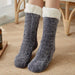 Winter Home Socks Slippers - Women Nonslip Thicken Warm Soft Cotton Sock - Gear Elevation