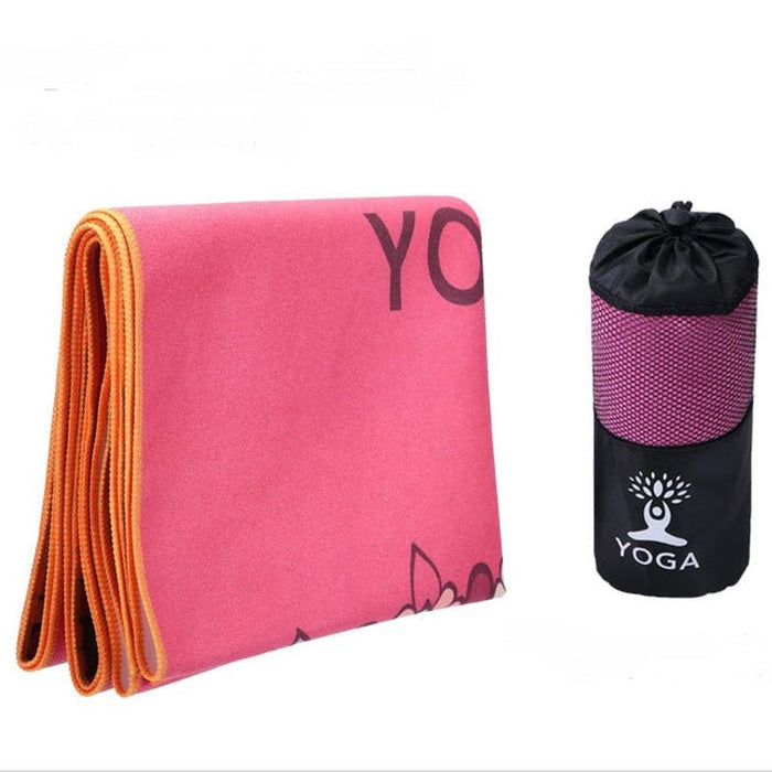 Yoga Mat with Correct Alignment - Non Slip Exercise & Fitness Mat for All Types of Yoga, Pilates & Floor Workouts - Gear Elevation